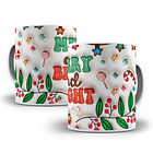 24 Artes para Caneca Natalina 3d Arquivo em Jpg   4