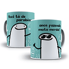 7 Artes Caneca Flork Aniversário Editável Photoshop + Png 7