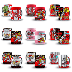 34 Artes Caneca Namorados 2023 Arquivos Png