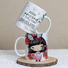 11 Arte para Caneca Amigas e Herois Arquivo em Editável 5