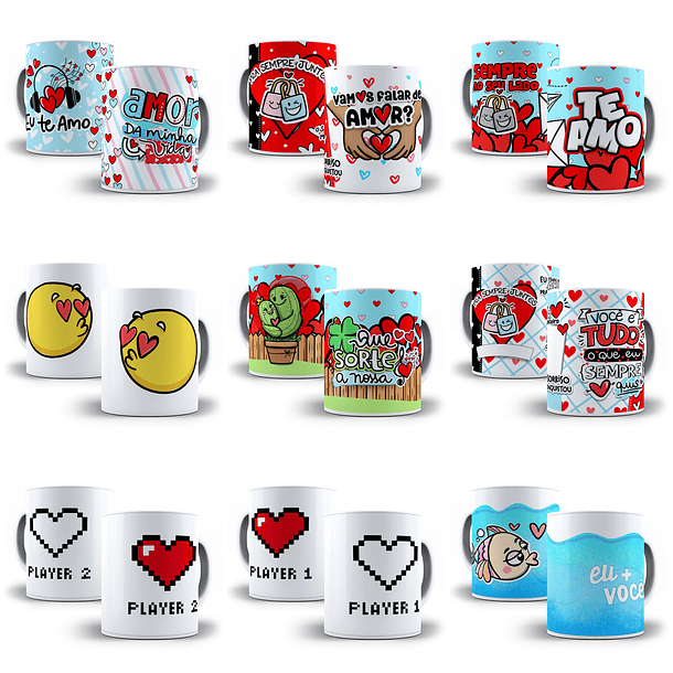 34 Artes Caneca Namorados 2023 Arquivos Png 4