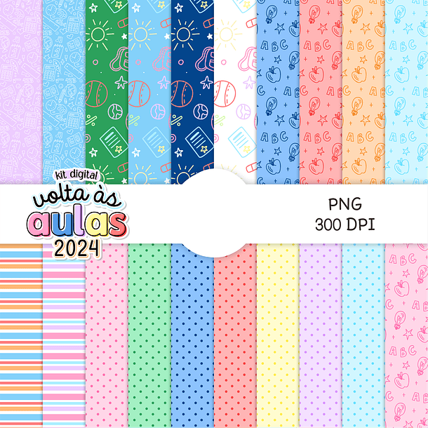 Kit Digital Volta as aulas Completo 2024 Arquivos em Png   6