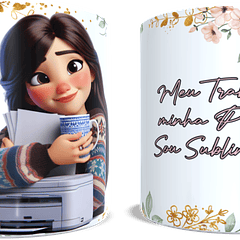 4 Artes para Caneca Sublimadora Arquivo em Jpg