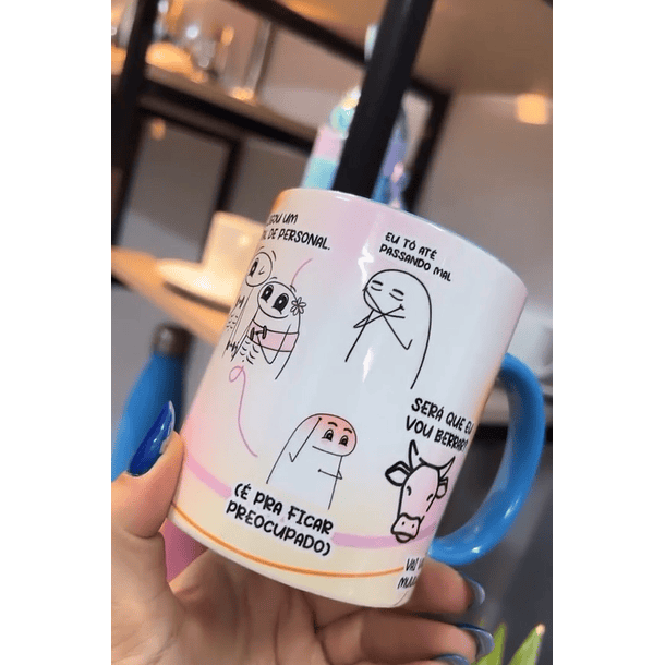 Artes para Caneca Ela Saiu e Não Voltou Personal Flork Musica Frases Editável em Corel Draw  1