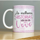 Arte Caneca As Melhores Histórias São as Do Vovô Versão Masculina Inclusa Arquivo Png 2