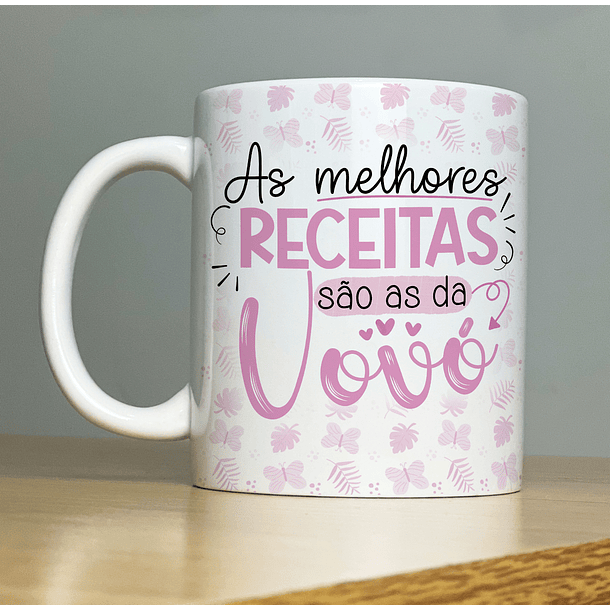 Arte Caneca As Melhores Receitas São as Da Vovó Arquivo Png 1