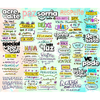 Kit Digital Lettering Frases Motivacional Incentivo Gratidão Arquivos sem fundo Png 4