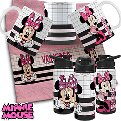 27 Artes Para Personalização Caneca, Toalhinha e Garrafinha Escolares Personagens 2024 Arquivo em Editável 