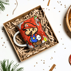 8 Artes Caneca Super Mario Bros em Photoshop