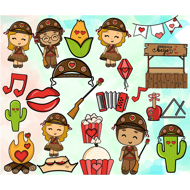 Kit Digital Lettering Frases Nordestino Nordeste Arquivos sem fundo Png 2