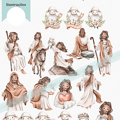 Kit Digital Páscoa Real Arquivos em Png 