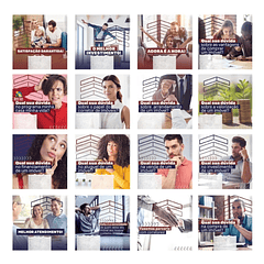 130 Artes para Imobiliária Mídias Sociais Editáveis Photoshop + Png