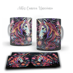 16 Artes para Caneca Unicornio 3d Arquivos em Jpg 