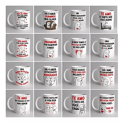 Pack 1500 Artes Sublimação Para Canecas Flork Bento Meme