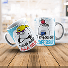 Arte Caneca Queria Matar Aula Hoje Aí Lembrei Que Sou Professor Arquivo Png 2