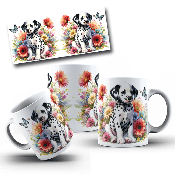 20 Arte para Caneca Animais Pets Arquivo em Jpg 15