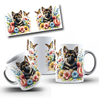 20 Arte para Caneca Animais Pets Arquivo em Jpg 18