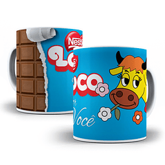 Arte Caneca Louco Por Você Arquivo Png