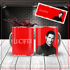 5 Artes para Caneca Serie Filme Lucifer Arquivo Editável  2