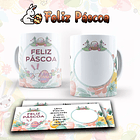 10 Artes para Caneca Páscoa Arquivo Editável  7