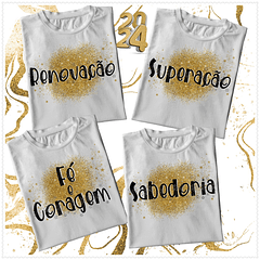 12 Artes para Camisa Ano Novo Arquivos em Corel Draw