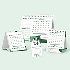 Artes Calendários 2024 Pronto para Imprimir em JPG 4