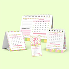 Artes Calendários 2024 Pronto para Imprimir em JPG 9