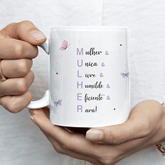 14 Artes para Caneca Dia das Mulheres Arquivo Editável