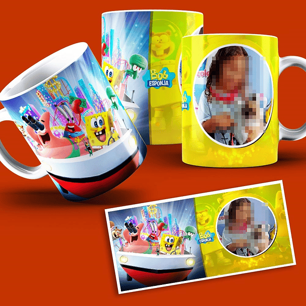 11 Artes para Caneca Desenhos Infantil Personagens Arquivo em Jpg 2