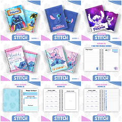 Coleção Agendas Wandinha Jenna Ortega + Stitch Completo em Pdf 2023