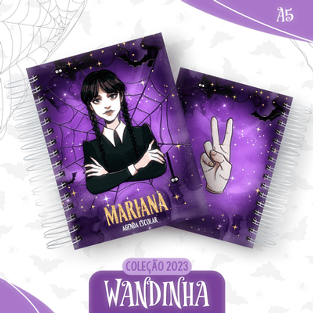 Coleção Agendas Wandinha Jenna Ortega + Stitch Completo em Pdf 2023 12