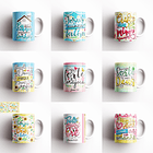 18 Artes para Caneca e Almofada Evangelica Arquivo em Jpge/Png 1