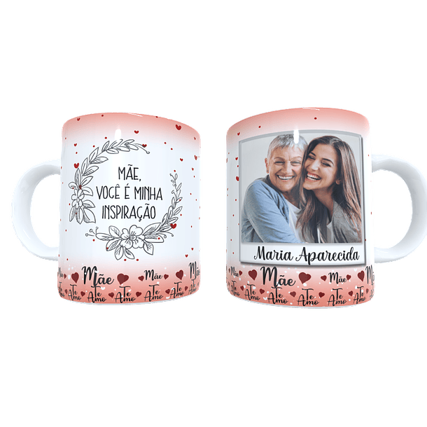 19 Arte para Caneca e Camisa Dia das Mães Arquivo em Png 6