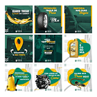 50 Artes Mídias Sociais Posto de Gasolina Editáveis Photoshop + Png 2