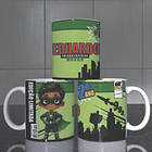 5 Artes para Caneca Super Heróis Kids Arquivo Editável 2