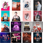 50 Artes Mídias Sociais Lives 1.0 Editáveis Photoshop 1