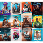 50 Artes Mídias Sociais Lives 2.0 Editáveis Photoshop 2