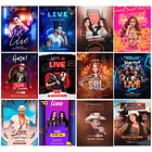 50 Artes Mídias Sociais Lives 2.0 Editáveis Photoshop 4