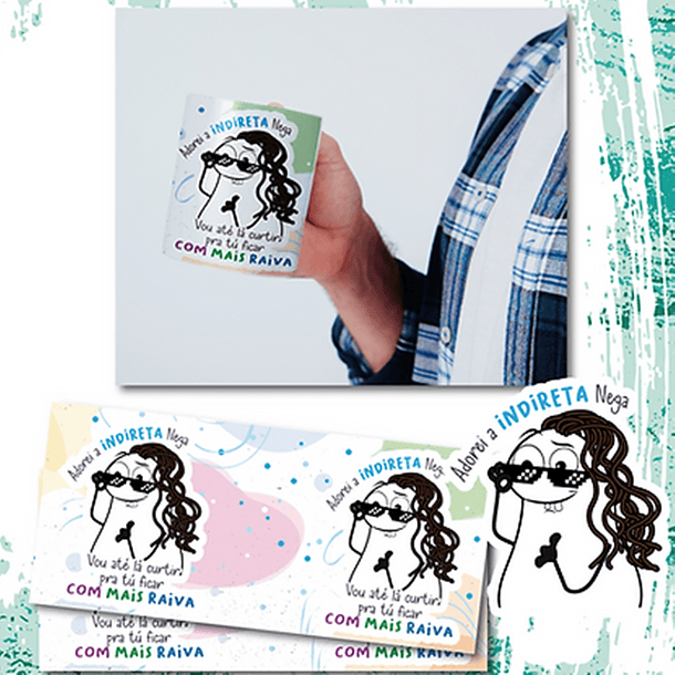 Arte Caneca Adorei a indireta Nega vou até lá curtir pra tu ficar com mais raiva Png