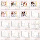 Agenda Escolar Ursinho Aviador e Unicornio Menina Arquivo em Pdf 8