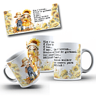 10 Artes Canecas Frases Girassol em Corel Draw  7