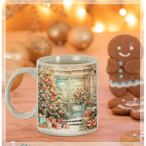 8 Artes para Caneca de Natal Diversos Arquivo em Jpg  6