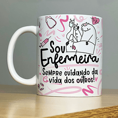 Arte Caneca Sou Enfermeira Flork Profissão Arquivo Png