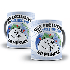 Arte Caneca Uso Exclusivo Do Melhor Pai Do Mundo! Arquivo Png