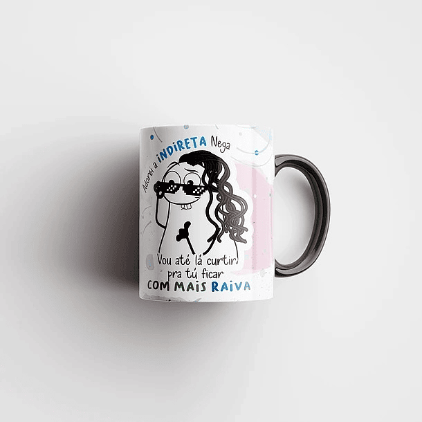 Arte Caneca Manda a merda não é insulto é uma sugestão turística Png 3