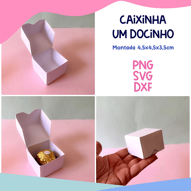 10 Moldes Limpos Caixinhas e Sacolinhas em Svg e Png 3