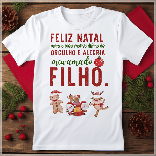 16 Artes para Camisa Natal em Família Arquivo em CorelDraw 2