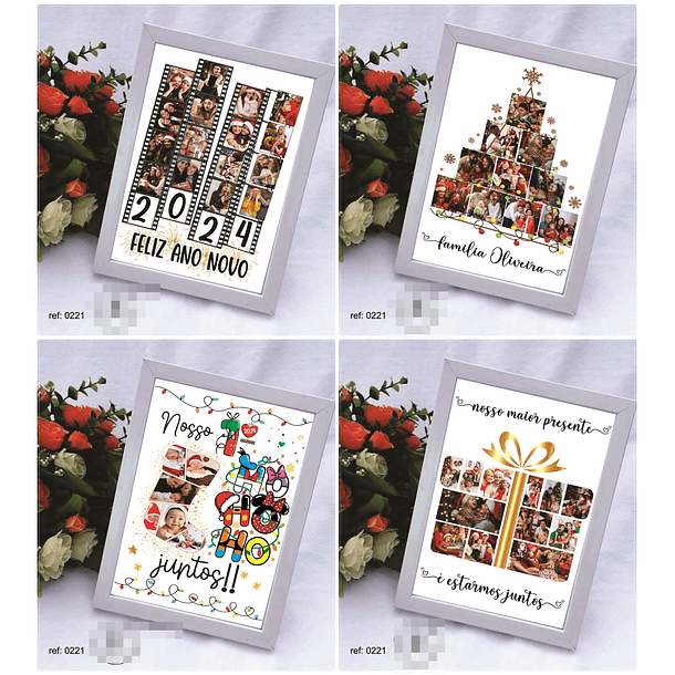 16 Artes para Sublimação Natal em CorelDraw 2