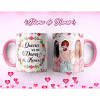 7 Artes para Caneca Dama de Honrra Arquivo Editável 1