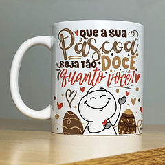 Arte Caneca Que a Sua Páscoa Seja Tão Doce Quanto Você! Páscoa Arquivo Png